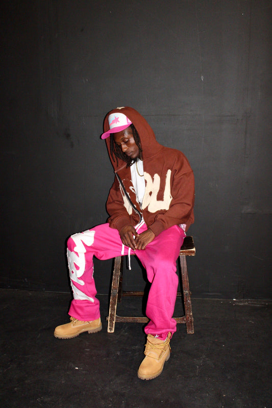 PINK NBLA DISTRESSED