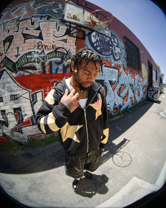 Pink Nova Hoodie — Heavyweight French Terry