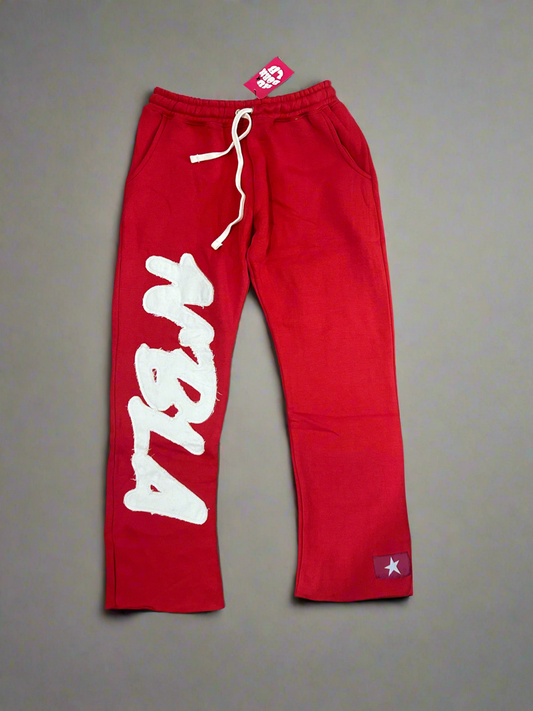 RED NBLA DISTRESSED