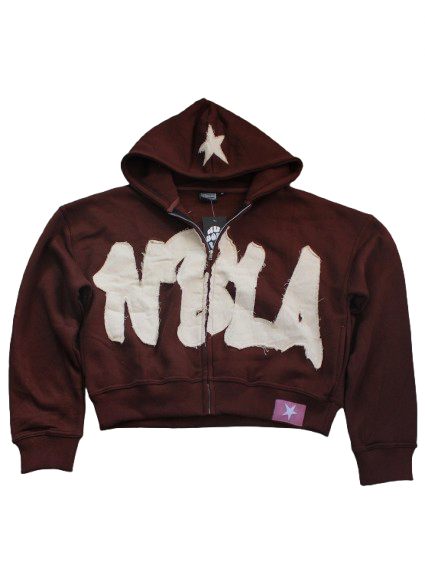 BRWN/CREAM NBLA HOODIE