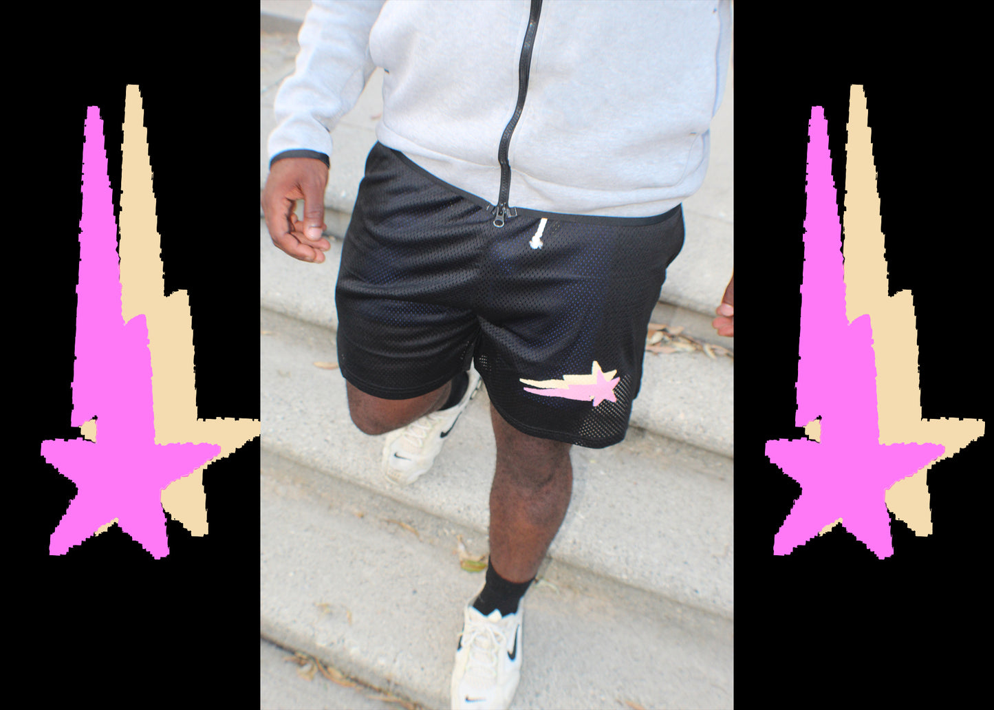 BLK-P/C Shorts